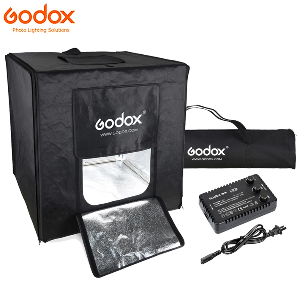 Godox 사진 스튜디오 LED 탁상 촬영 텐트, 휴대용 사진 조명 소프트 박스, LST80 80, LST60, 60x60cm, LST40, 40x40cm