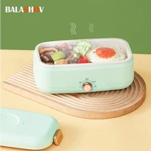 

Electric Heating Lunch Box Multifunctional Food Soup Container Household Mini Rice Cooker Thermal Box 800Ml Cooking Pot Machine