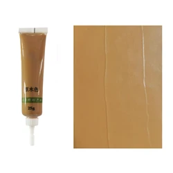 Multi - Color Wood Furniture Refinishing Paste for Scratch Repair and Restoration, 25g (Log)