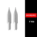 2Pcs F Nib