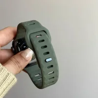 Bracelet en silicone pour Apple Watch Ultra 3 49mm 45mm 41mm 38mm, bracelet iWatch SE3 44mm 40mm Série 11 46mm 42mm 10 9 8 7 6 5 3