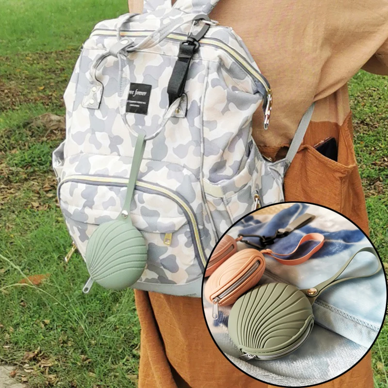 

Дорожный бумажник, многофункциональная коробка для хранения соски, контейнер из пищевого силикона, Детская соска для кормления младенцев