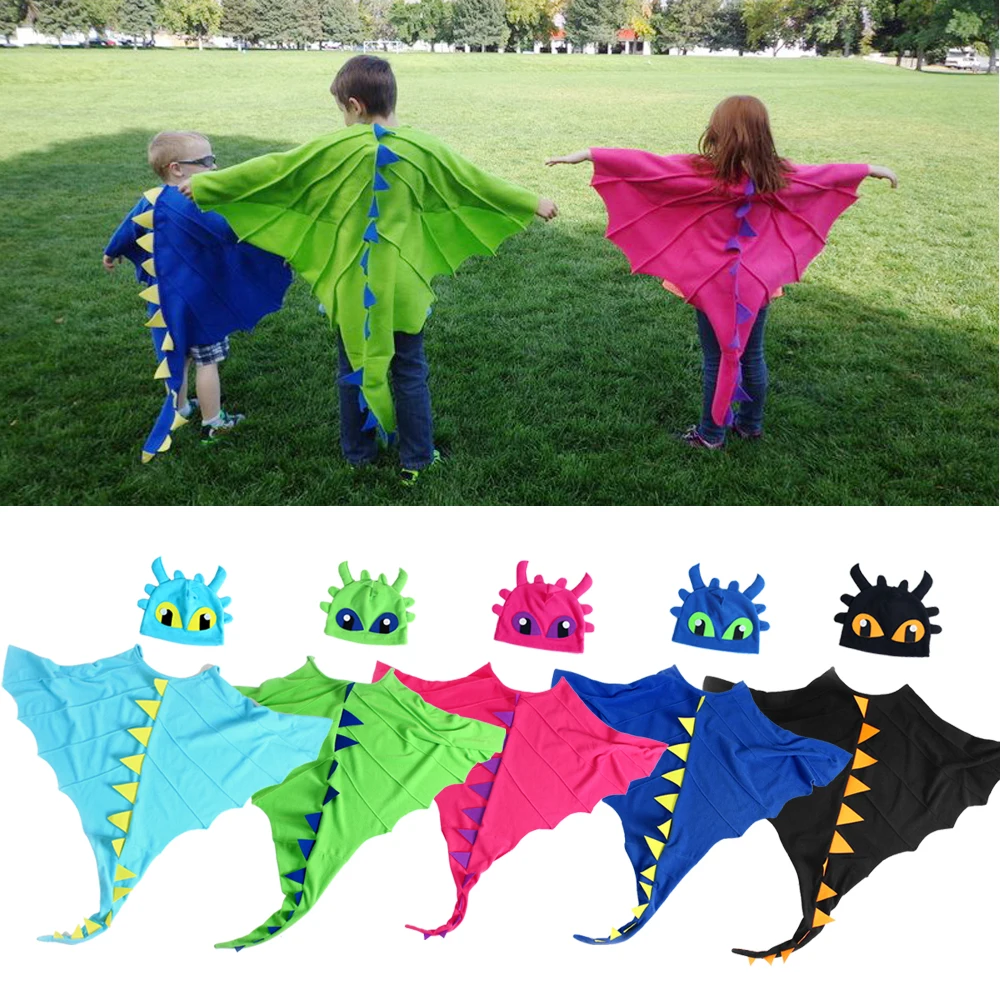 

Halloween Costumes Dragon Cosplay Cape with Hat Dinosaur Costumes Cosplay Funny Halloween Costumes Danganronpa Cos