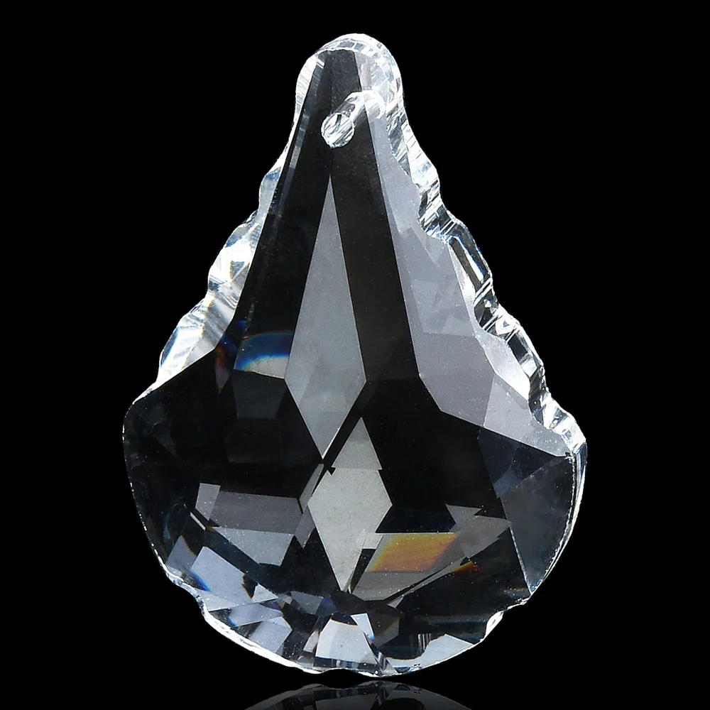 Hanging Crystal Pendant Suncatcher Clear Color Curtain Pendant Sun Catcher Glass Prism Outdoor Window Home Garden Decor