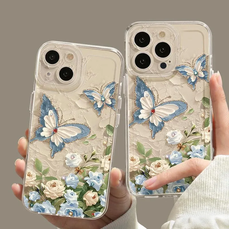 Floral Butterfly Case for iPhone - Image 2