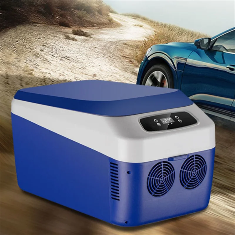 Mini nevera para el hogar y el coche, refrigerador de 24L, 12/24V,  110/220V, congelador, calentador, caja de almacenamiento de alimentos para  coche, hogar, Camping, Pinic - AliExpress