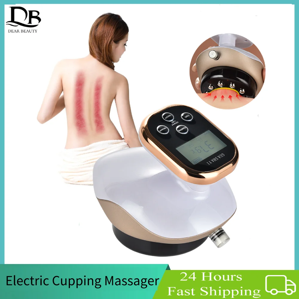 Electric Cupping Massager For Body Fat Burning Slimming Ems
