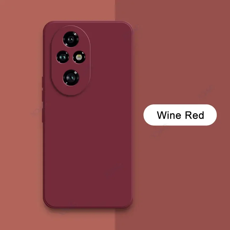 Premium Square Liquid Silicone Phone Case with Lens Protection, Double Liner Design