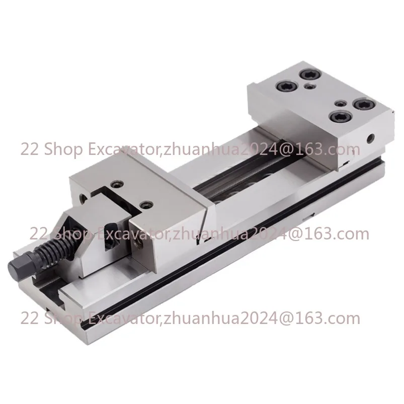 GT100 (100 x 100) 4 Inch Precision Combination Flat Nose Pliers Manual Clamp Machine Large Opening Fixture Precision Bench Vise 4