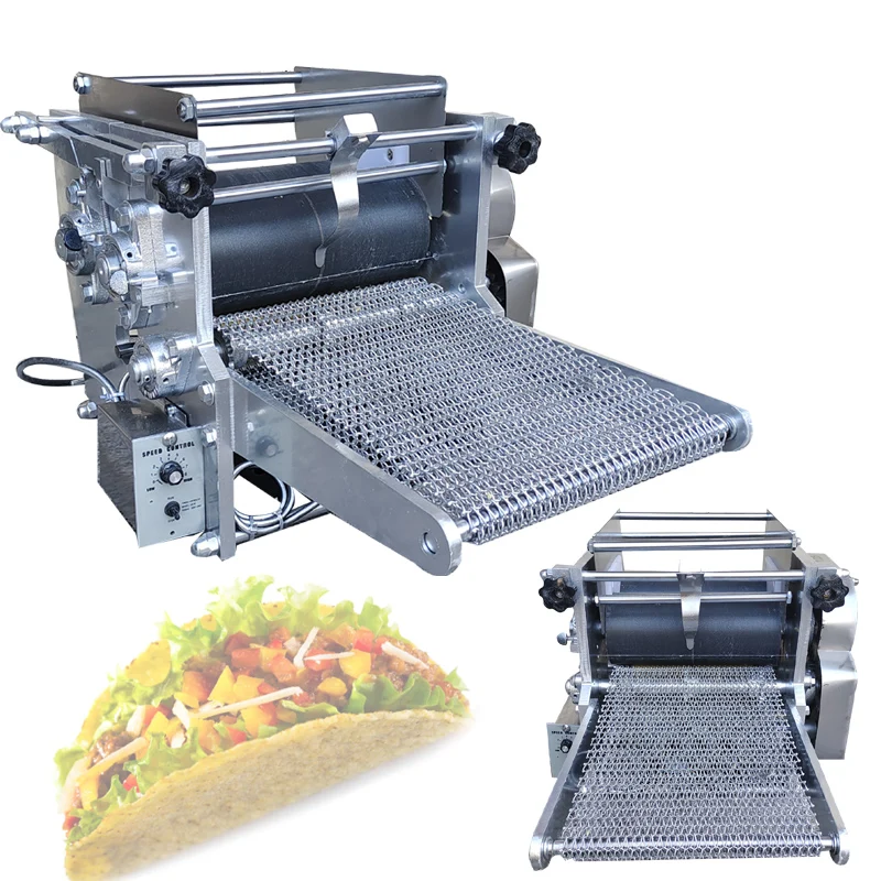 

Commercial Corn Tortilla Making Machine Corn Chapati Press Machine Roti Maker