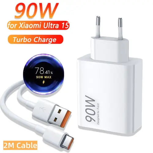 90W USB Charger Turbo Fast Charge 6A Type C Cable for Phone Adapter for Xiaomi 15 14 13 12 11 10 Ultra Redmi Note 12T 13 Pro - Image 9