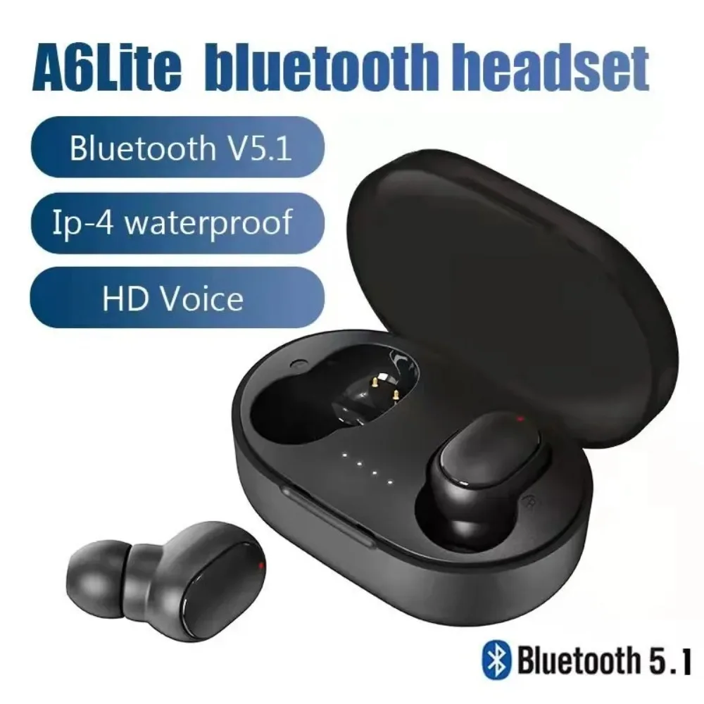 

TWS-стереонаушники A6S оригинальные, с поддержкой Bluetooth