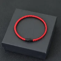 Grade A Keel Rope Bracelet Men Femme Lucky Red Thread Braclet Attract Mirco Magentic Couple Braslet Wealth Prosperity Brazalete 1