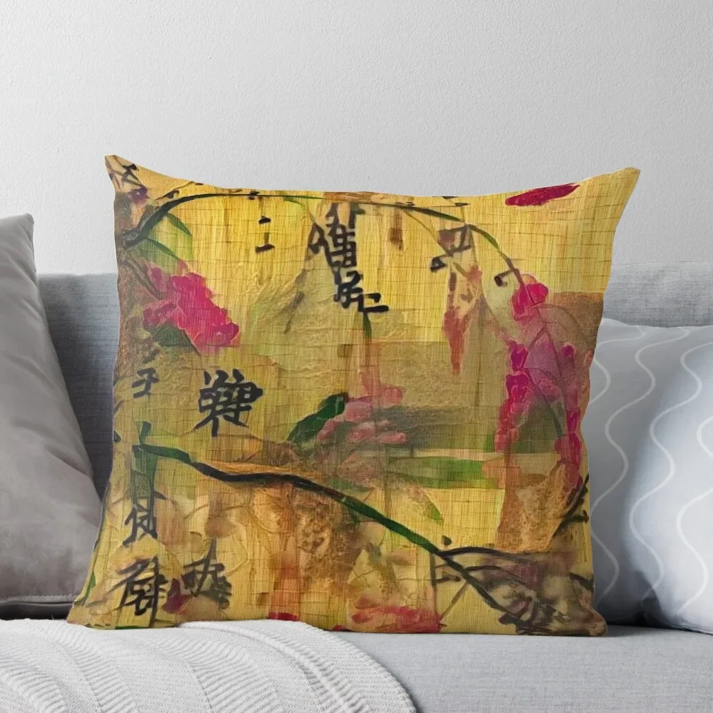 

Oriental Painting. Japanese style Throw Pillow Christmas Pillow Luxury Living Room Decorative Cushions