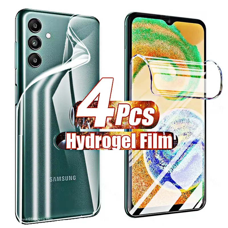 Premium Gel Hydrogel Screen Protector Film - 4 Pack