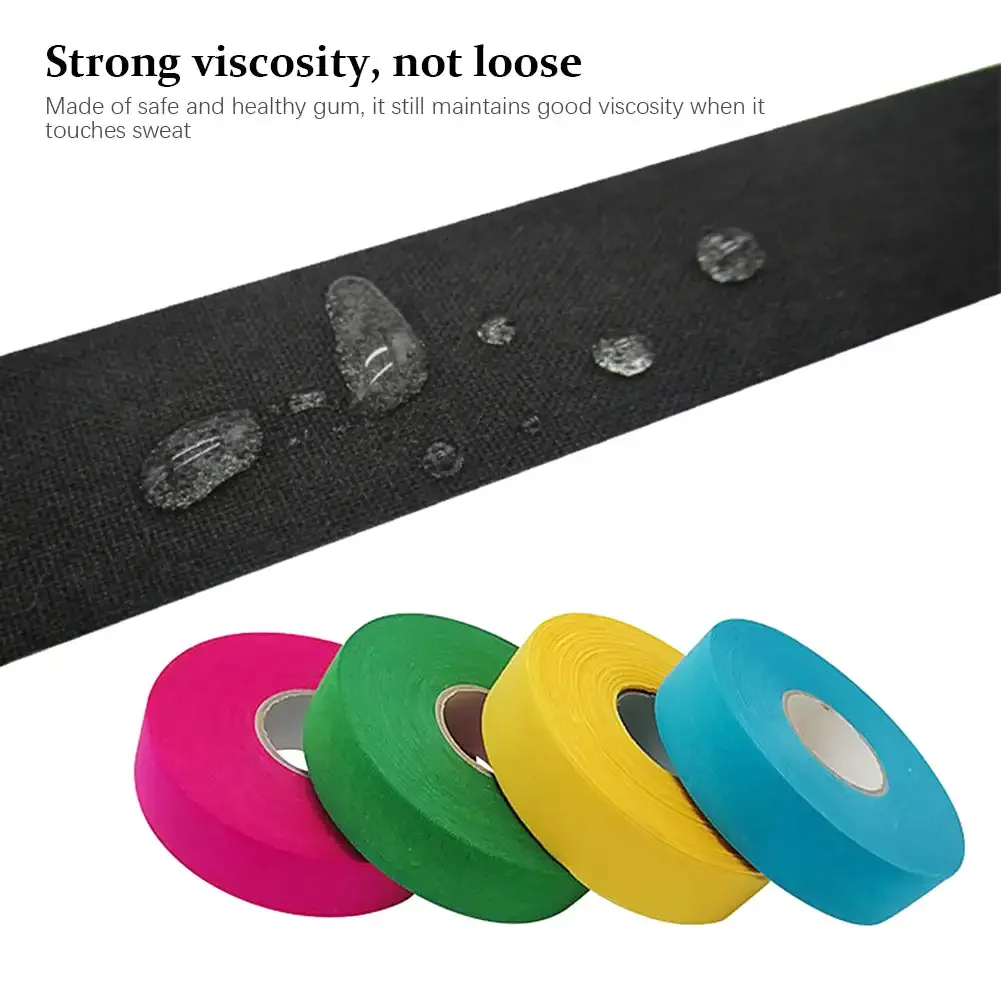 25M Self-Adhesive Hockey Tape 27 Yards Hockey Stick Tape Badminton Handle Ice Grip Roll Anti-slip Sport Accessories Hockey Tape