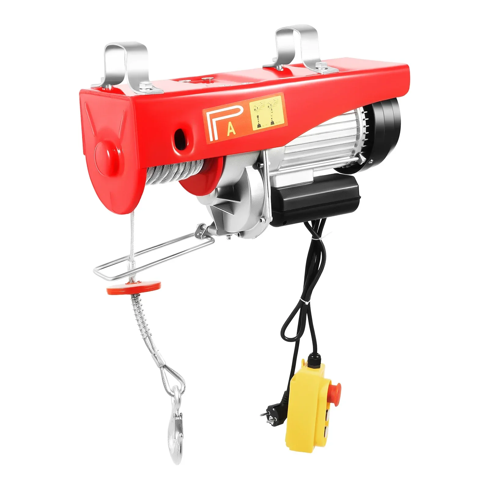 Lift Electric Hoist Single or Double Rope Operation Modes Electric Hoist Built-in Safety Brake Mechanism High Lifting Capacity