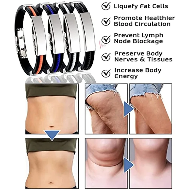 Ionpro Titaniumdetox Lympunclog Csuklópánt, Titán Detox Nyirok Nélküli Karkötő, Mágneses Karkötő Férfiak Számára - Image 3