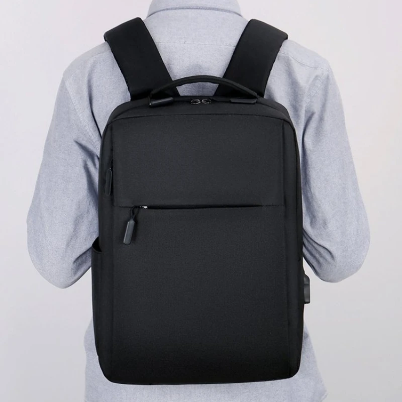 Zaino per Laptop da Uomo, Grande Capacità, Impermeabile, Borsa da Viaggio per Pendolari, Zaino Casual per Ufficio e Scuola