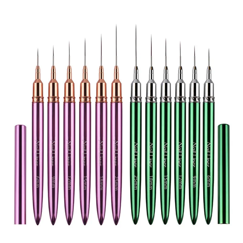 Aliyah 1730 Liner White Taklon Brush (1pc / set - 5pcs