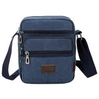 Sac à bandoulière pour hommes affaires loisirs grande capacité sac à main Portable fermeture éclair multicouche étanche été sacs à bandoulière pour hommes 5