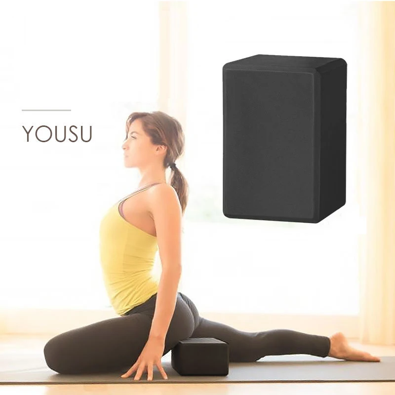 EVA Foam Yoga Block Props Brick Gym Pilates Yoga Column Back Exercise BodyBuilding Fitness Sport Workout Equipment for Home yoga blocks yoga brick yoga accessories