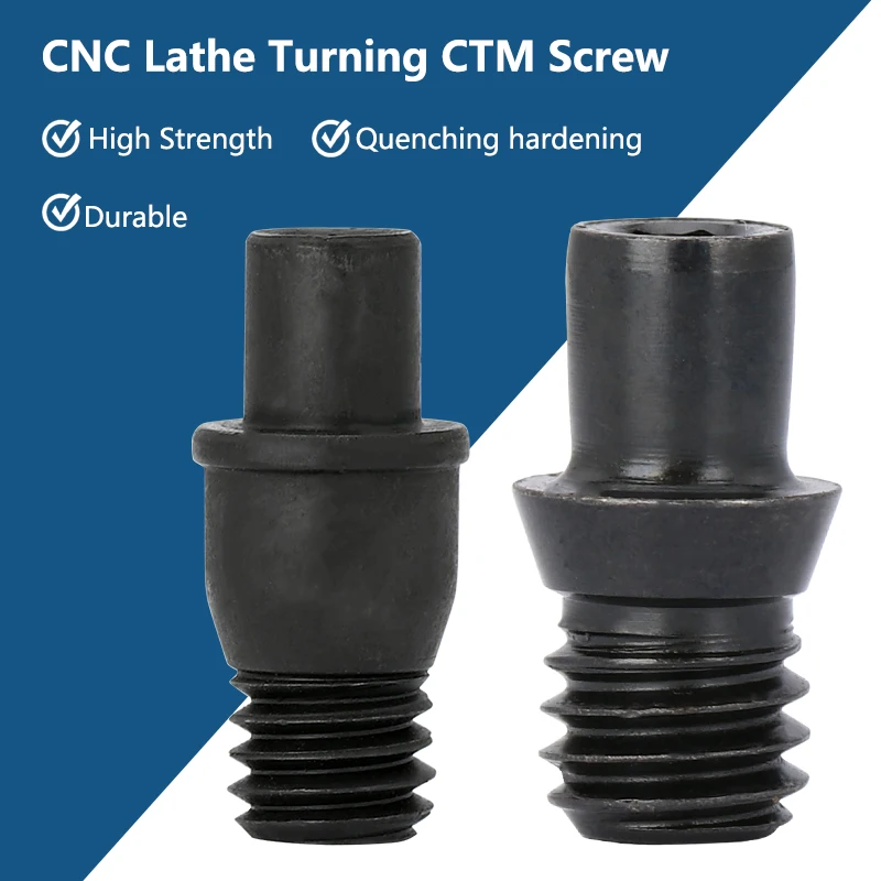 CMCP 1pc CNC Lathe Turning CTM Screw Cutting Tools Parts Inner Hexagon Pin Screw CTM 510 CTM513 CTM613 CTM617 CTM619