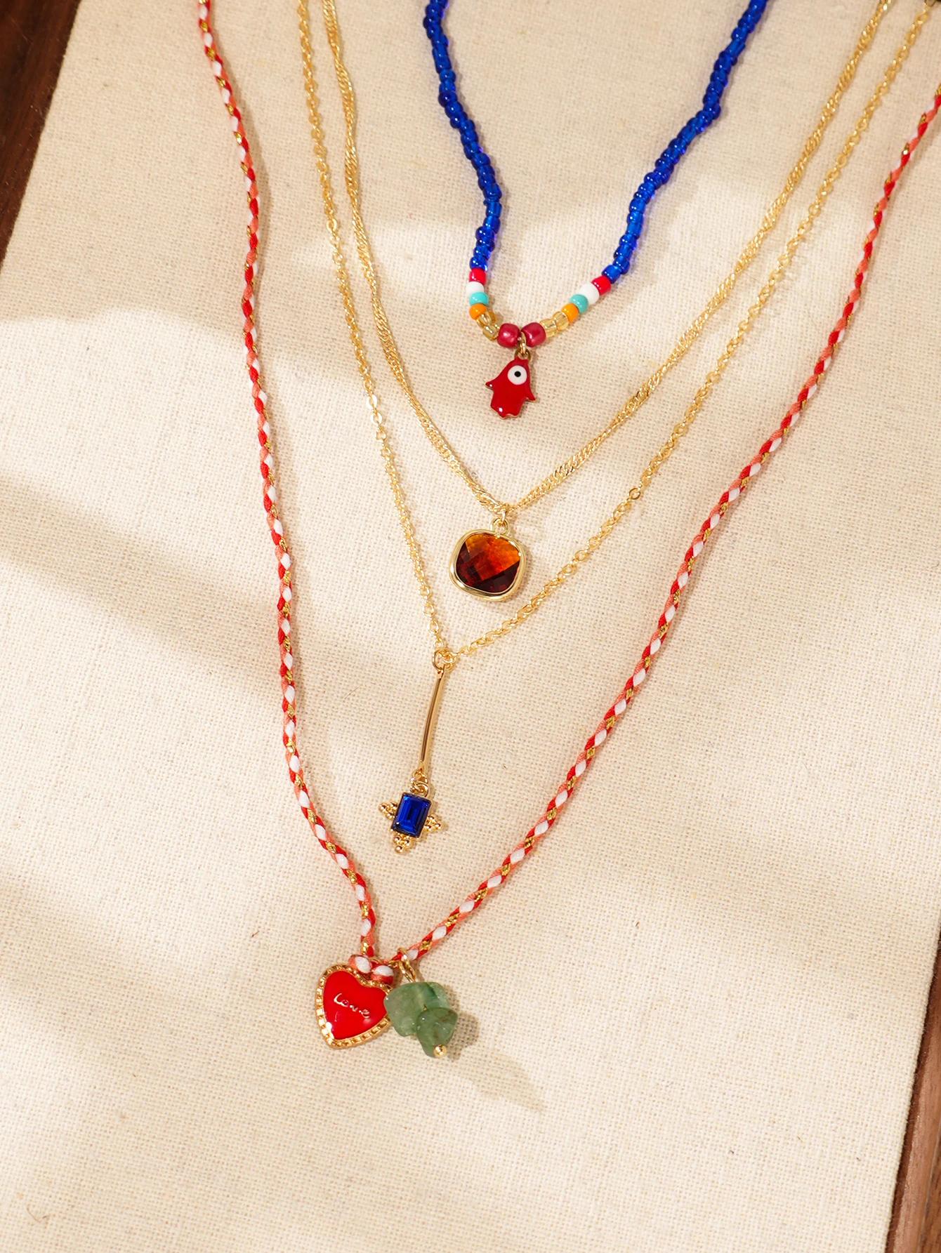 Bohemian Sweater Chain Womens Necklace