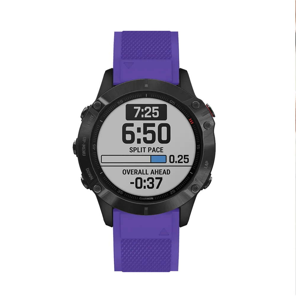 Versatile 22mm Silicone Quick Release Smart Watchband Bracelet