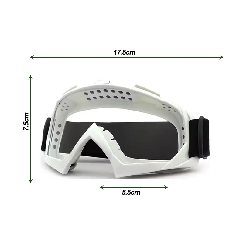 Large Frame Skiing Goggles Multicolor Winter Cycling Motorcycle Windproof Anti-Glare Glasses Outdoor Sports Tactical Goggles 2