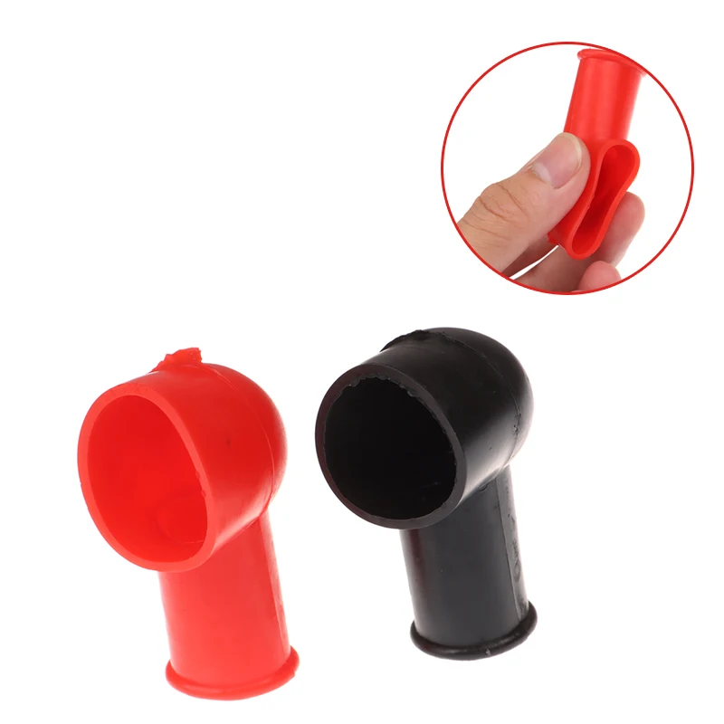 Car Battery Negative Positive Terminal Covers car battery accessories car battery cover 2PCS 4 styles Cap Boot Insulating Protector Replacement Batteries Accessories