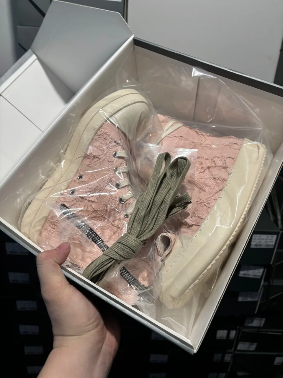 Brand Men Shoes Casual Canvas Distress Flats High To Ankle Boots Women Owens Vintage Original Luxury Designers Sneakers_vogvips.com