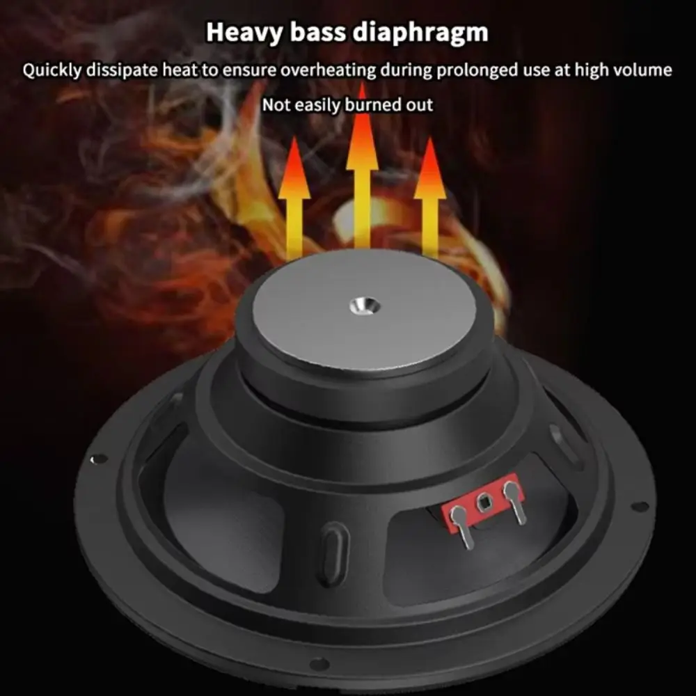 High-Performance Car Audio Bass Speaker – HiFi Music Full Range Coaxial Subwoofer