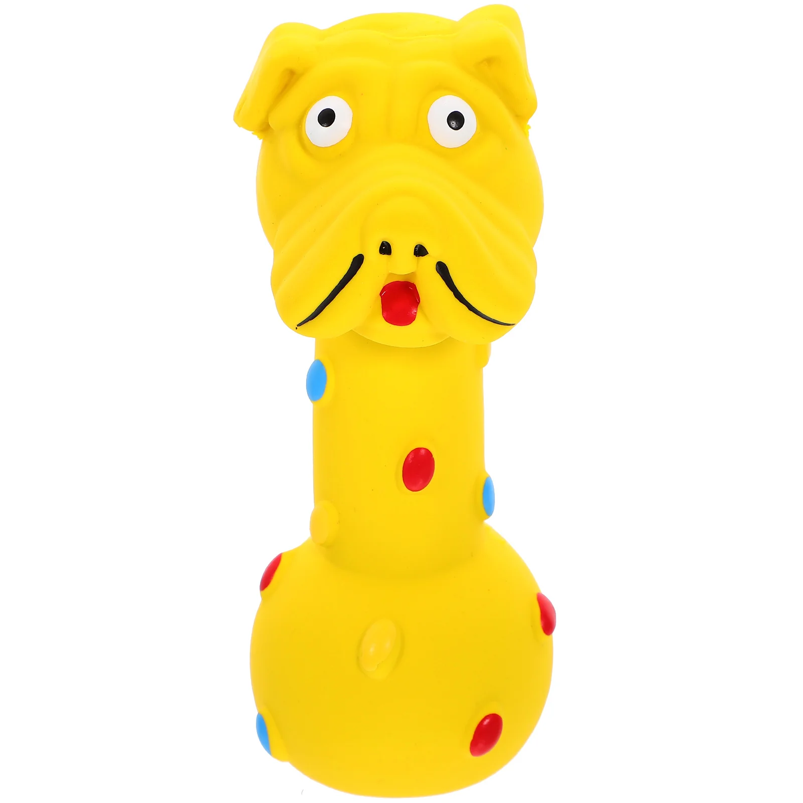 

Dog Molar Plaything Squeaky Teething Pig Latex Chewing Toy Interactive Dog Toy
