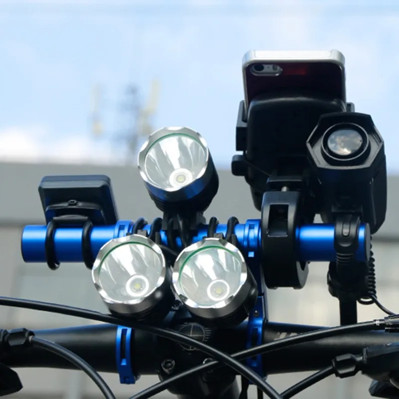 Description Picture 5 of item1Pcs 10/20/30cm Bicycle Handlebar Extended Bracket Bike Headlight Mount Bar Computer Holder Lamp Support Rack Alloy Fiber Stand