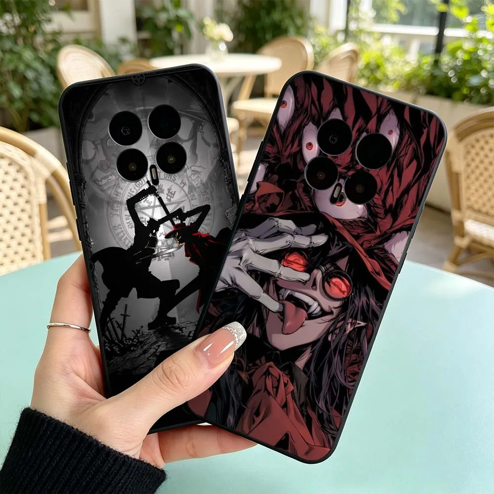 Anime Alucard Hellsing Black Phone Case