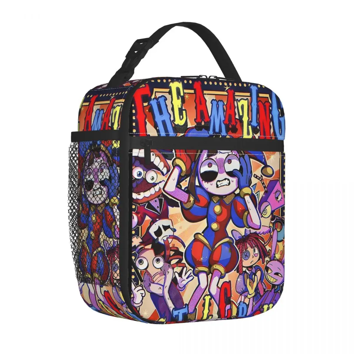 

The Amazing Digital Circus All In Insulated Lunch Bag Thermal Bag Meal Container Large Lunch Box Tote Girl Boy Work Travel