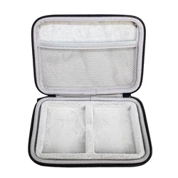 Durable Dual Slot Hard Travel Carry Case (Black)