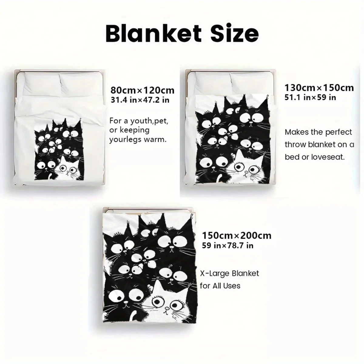 قطعة واحدة من بطانية الفانيلا خفيفة الوزن للغاية م...