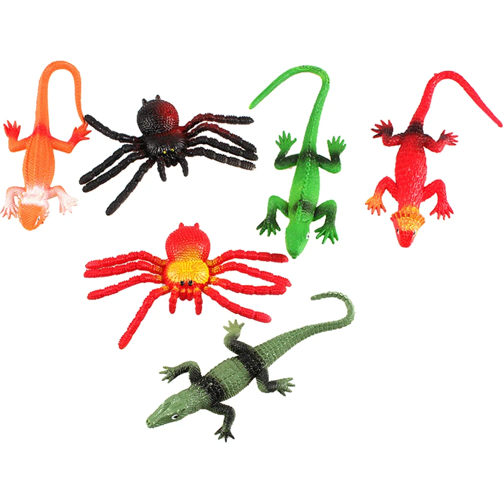 

Animal Toys Lizard Fake Reptile Party Favors Kids Lizards Animals Rubber Figurines Model