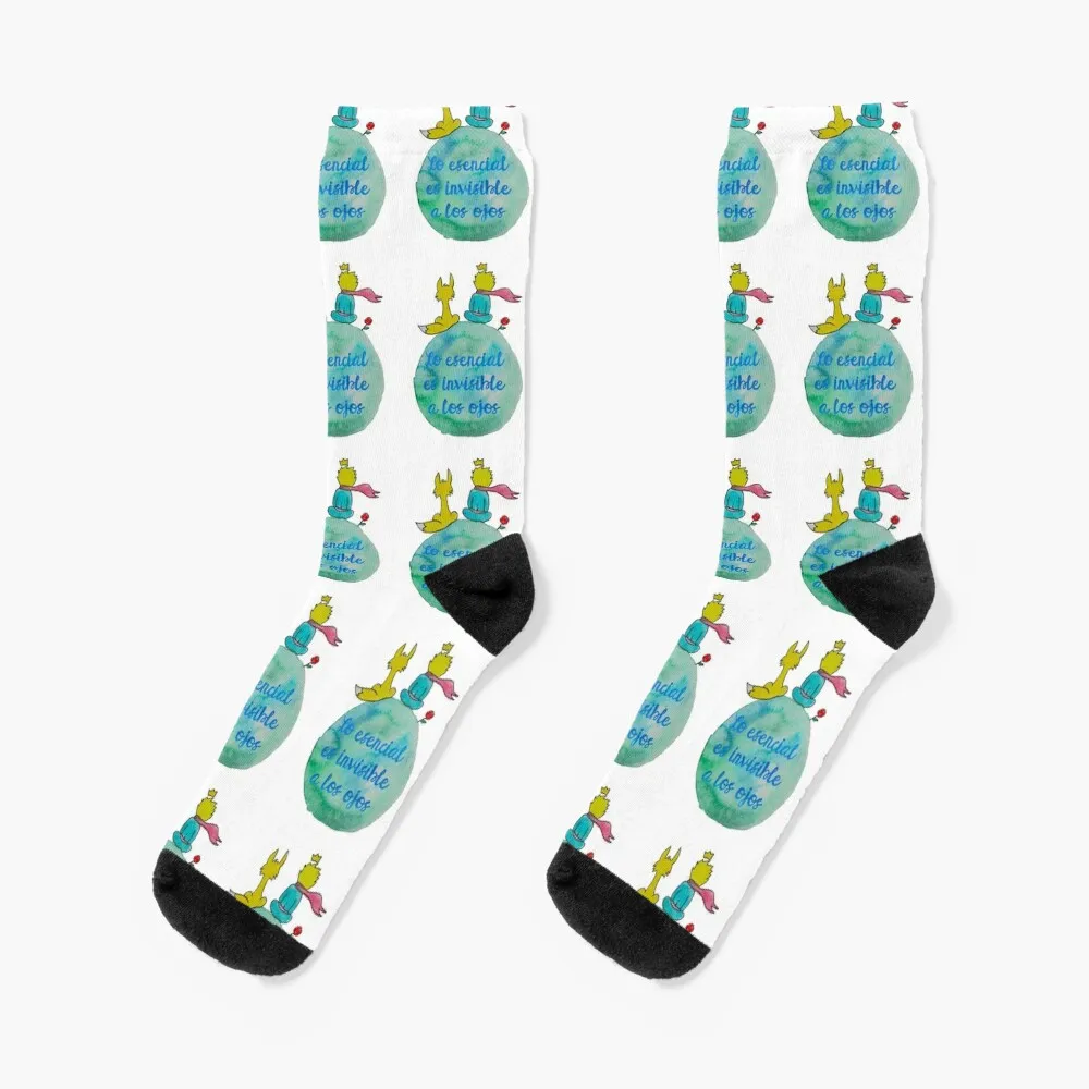 

The essential is invisible to the eyes Socks happy valentine gift ideas aesthetic Socks Women Men's