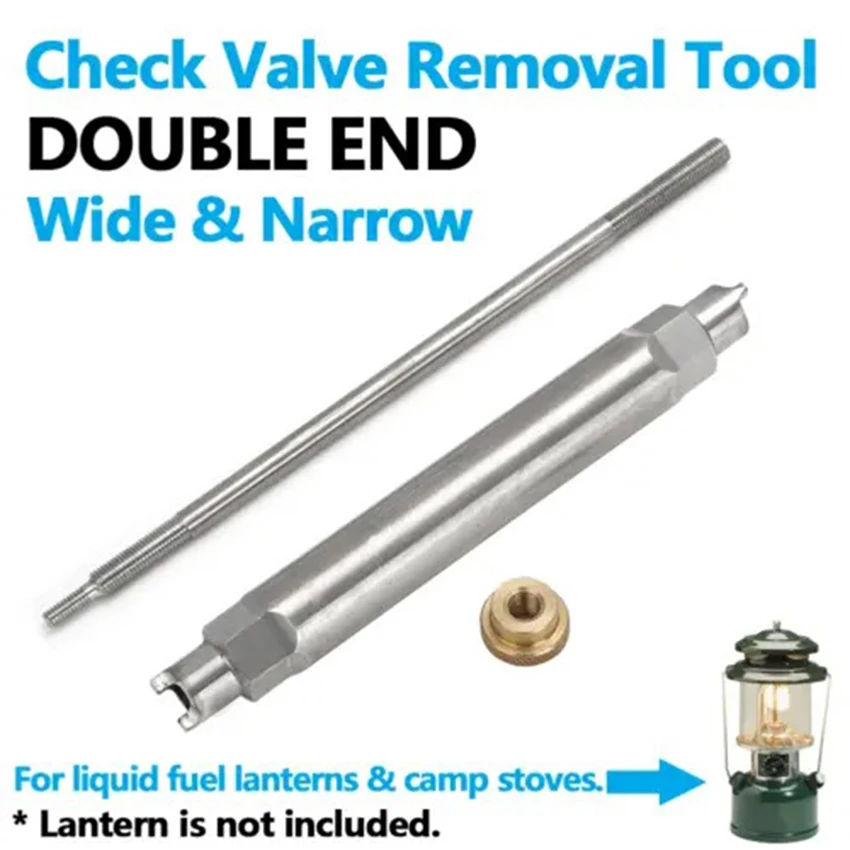316 Stainless Steel Coleman Double End Check Valve Removal Wide Narrow Tool 220b And Up valve removal tool