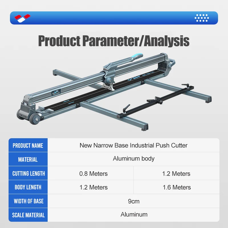 Manual Tile Cutter 1200mm Infrared Laser Positioning Floor Cutter Push Knife Professional Hand Tool for Tile cutting New Glass Cutter Tile Glass Cutter Tile Cutting Tool