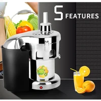 Automatic Electric Juicer Machine Juice Residue Separation Home Blenders Kitchen Large Caliber Pure Fruit Juice Machine 1