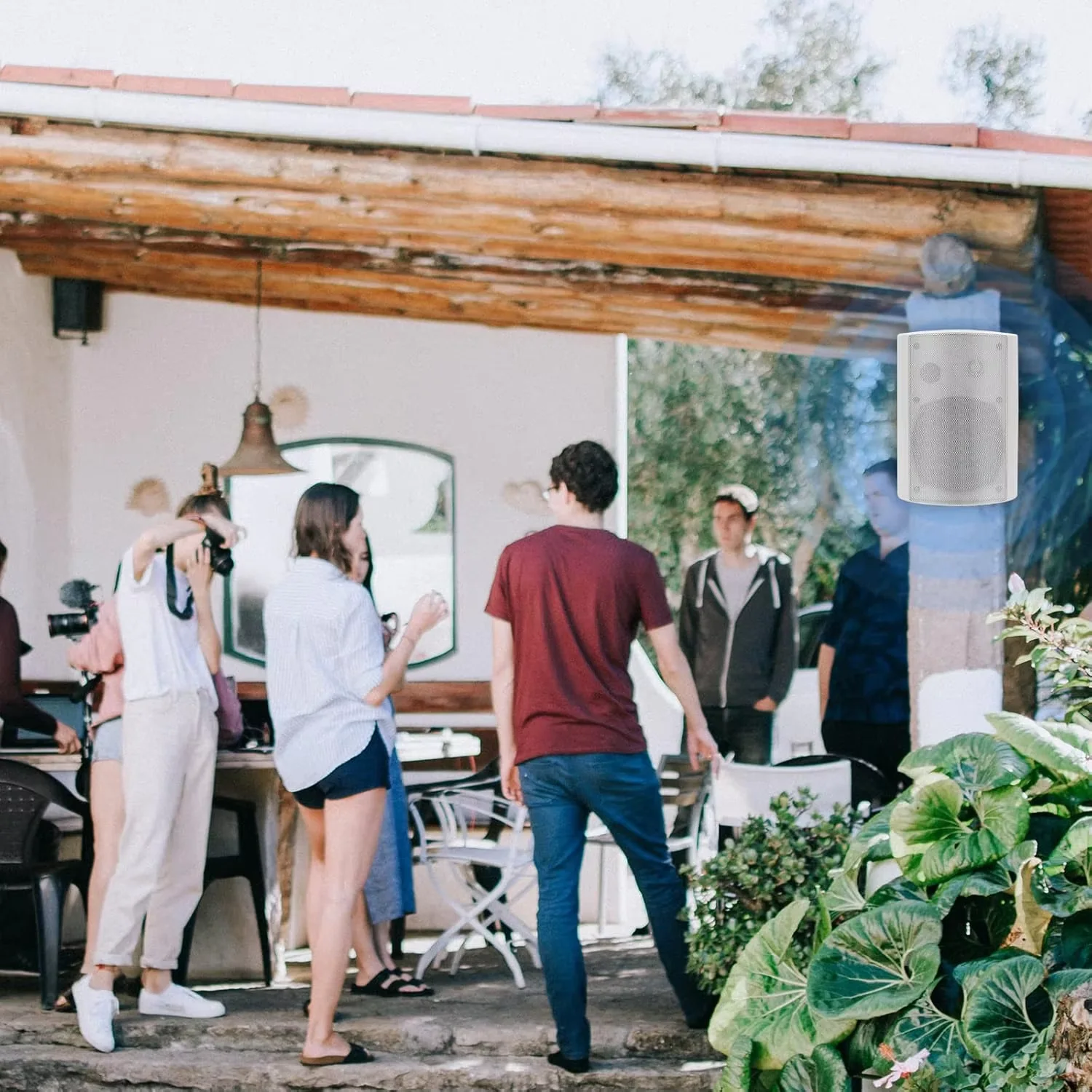 هيرديو 2 قطعة 6.5 بوصة 400 واط مكبرات صوت خارجية س...