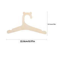 10 pièces bébé créatif cintre support bébé en bois cintre maison bébé chambre pépinière décor pour enfants présent 6
