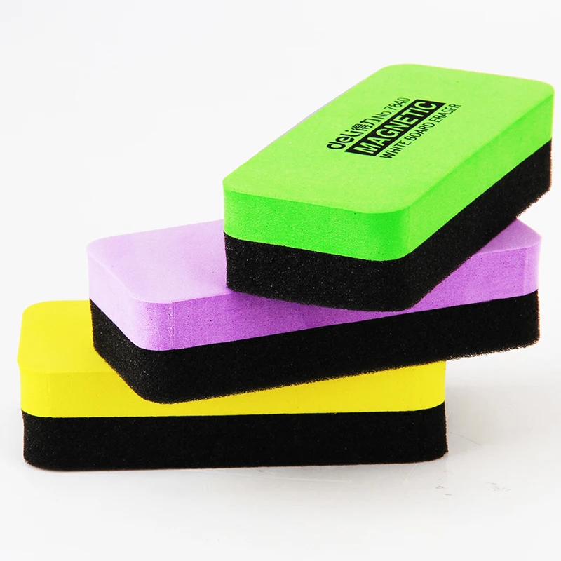 Deli 1PC Whiteboard Eraser Magnetic Random Color Office School Stationery 7840