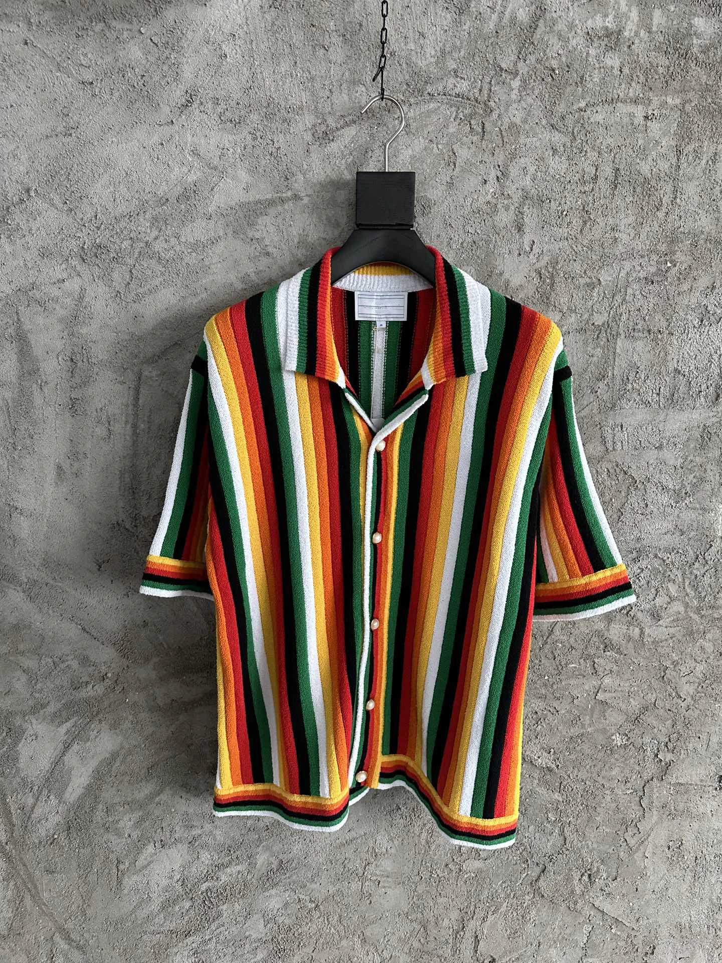 

Top Quality Summer Men Striped Shirt