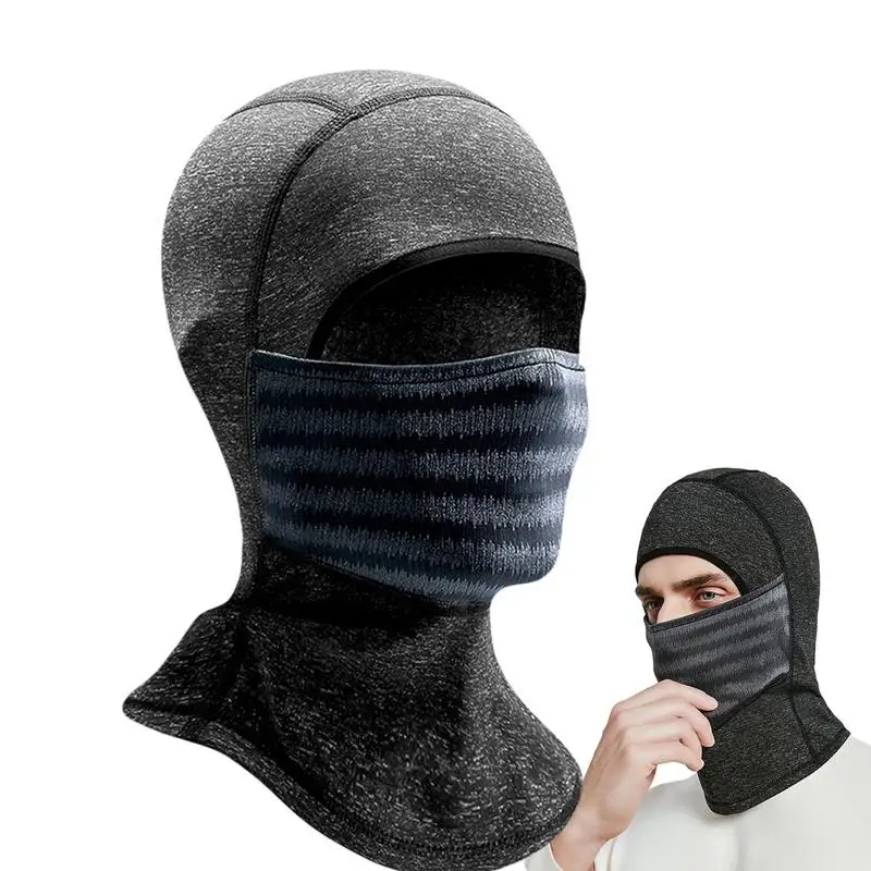 

Motorcycle Head Covers Women Neck Warmer Hood Thermal Winter Neck Scarf Windproof Cycling Headgear Cold-Resistant Face Covering