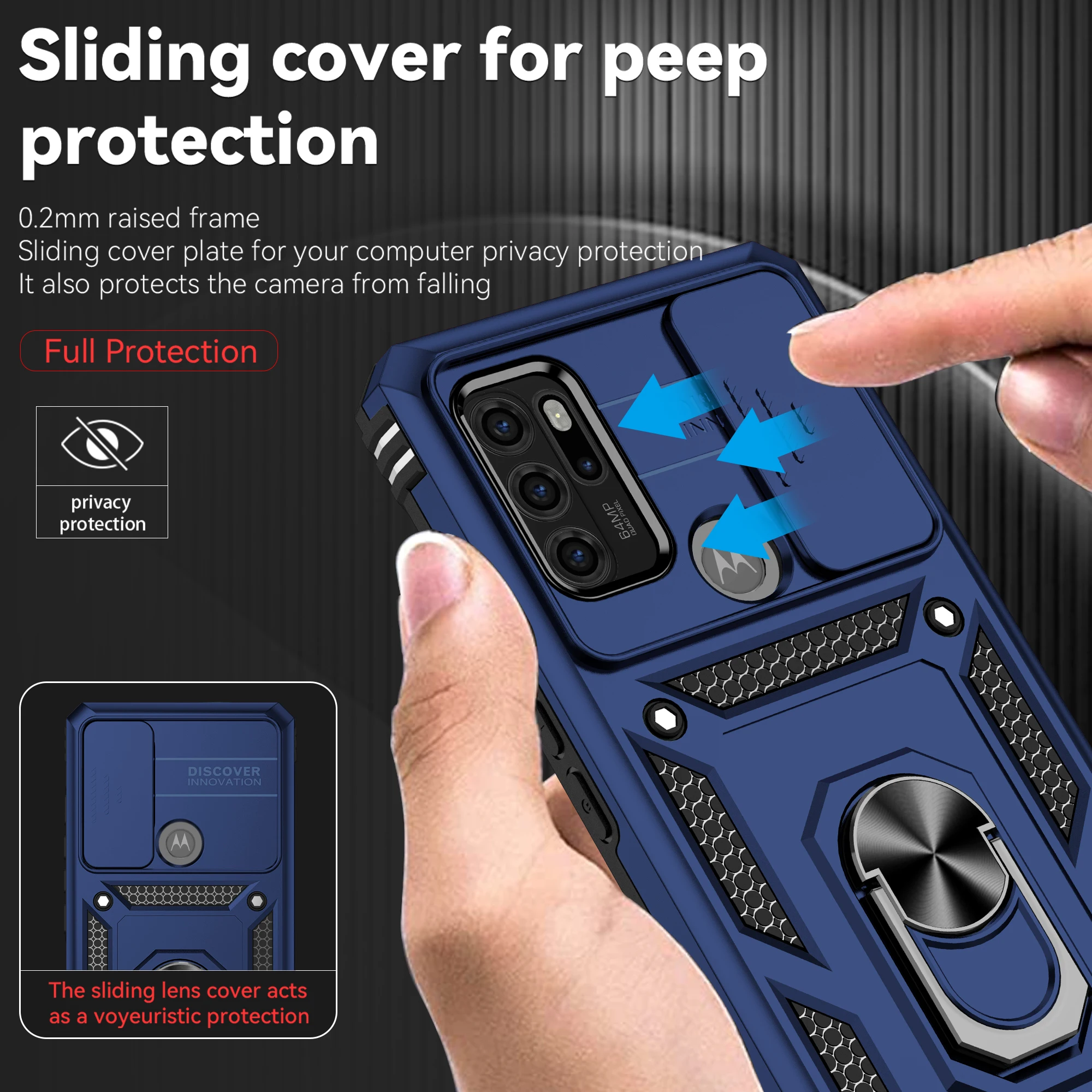 Custodia A Libro Per Motorola Moto G60s Cover Flip Cover - Foto 7